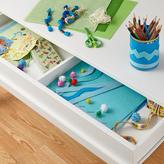Thumbnail for your product : Set of 2 Adjustable White Activity Table Bins