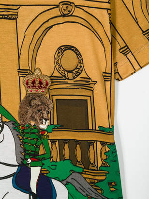 Dolce & Gabbana Kids horse print T-shirt