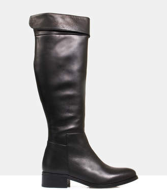 Willow Leather Long Boots