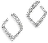 Thumbnail for your product : Bloomingdale's Diamond Geometric Front-to-Back Earrings in 14K White Gold, 0.75 ct. t.w. - 100% Exclusive