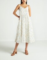 Thumbnail for your product : Madewell x Reistor Tiered Midi Dress