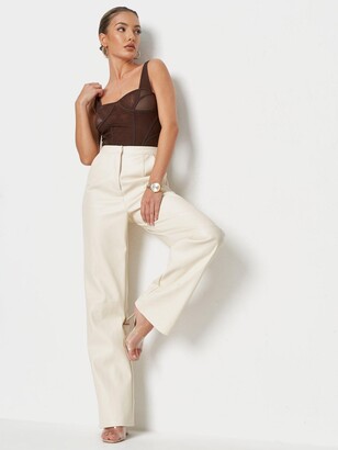 Missguided Pu Faux Leather Trouser
