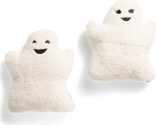 2pk Sherpa Ghost Pillows | Polyester