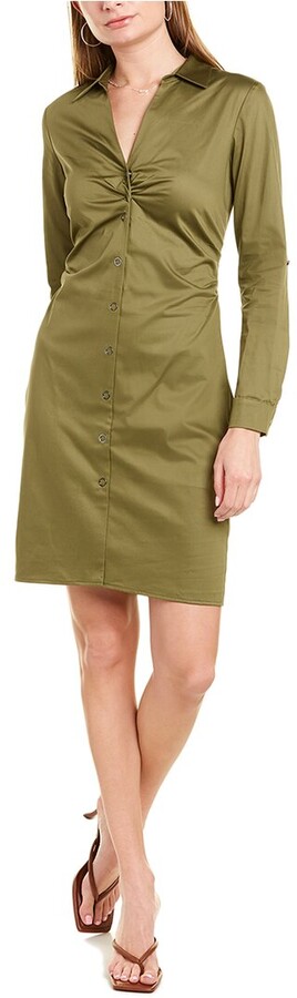 tahari shirt dress