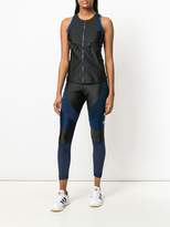 Thumbnail for your product : adidas by Stella McCartney zipped compression tank