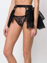Thumbnail for your product : Chantal Thomass lace bow briefs
