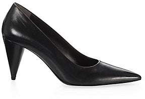The Row Women's Cone Leather Pumps