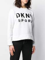 Thumbnail for your product : DKNY logo print sweatshirt
