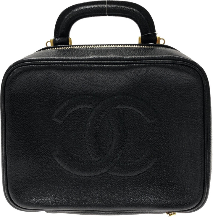 CHANEL Pre-Owned 1995 Quilted CC Vanity Bag - Black for Women