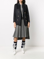 Thumbnail for your product : Thom Browne Double-Breasted Zibeline Sack Jacket
