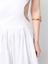 Thumbnail for your product : CONCEPTO Sleeveless Cut-Out Flared Dress