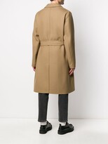 Thumbnail for your product : AMI Paris Unstructured Belted Car Coat