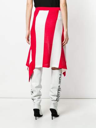 Marques Almeida asymmetric knitted skirt