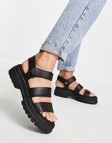 Thumbnail for your product : Timberland London Vibe 3 band sandals in black
