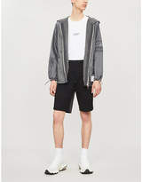 Thumbnail for your product : BOSS Logo-embroidered relaxed-fit cotton-blend shorts
