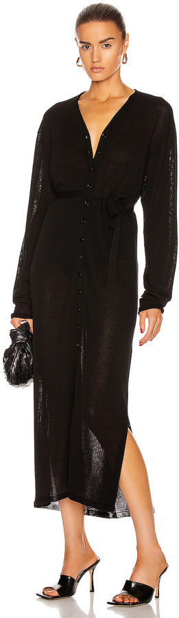 lemaire cardigan dress