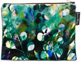 Thumbnail for your product : Jessica Wilde Midnight Botanica Velvet Zip Bag | Amethyst