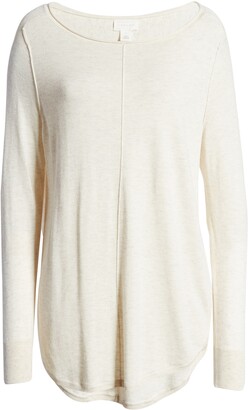 Caslon Shirttail Tunic Sweater
