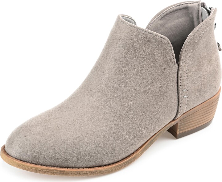Journee Collection Journee Women's Livvy Booties Grey