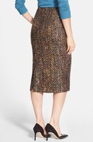 Thumbnail for your product : Lafayette 148 New York 'Exemplary' Double Vent Tweed Midi Skirt