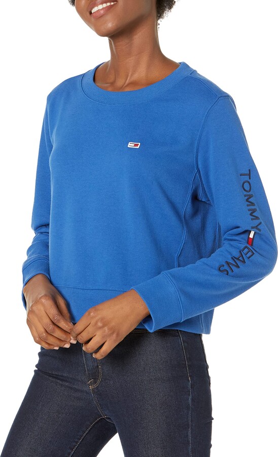 Tommy Hilfiger Tommy Jeans Women's Classic Crewneck Sweatshirt - ShopStyle