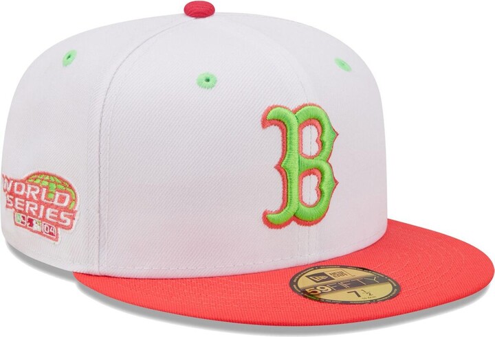 Men's Boston Red Sox New Era Tan Wheat 59FIFTY Fitted Hat