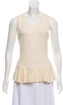 Thumbnail for your product : Alexander McQueen Sleeveless Wool Top