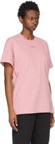 Thumbnail for your product : Ambush SSENSE Exclusive Pink XL Logo T-Shirt