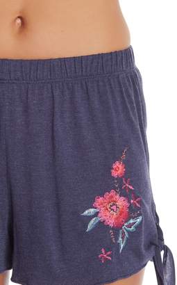 Josie Floral Embroidered Pajama Shorts