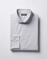 Men Black And White Striped Dress Shirt - ShopStyle