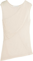 Thumbnail for your product : Kain Label Clement draped modal and silk-blend top