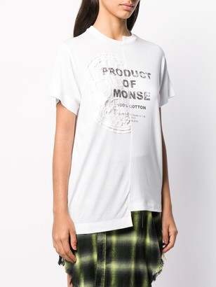 Monse Split Louise lace printed T-shirt