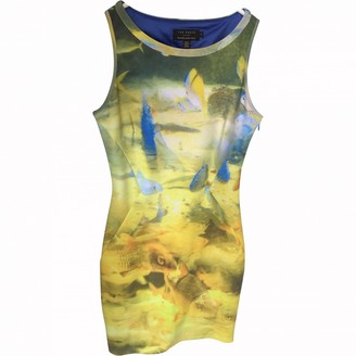 Ted Baker Yellow Cotton Dress for Women