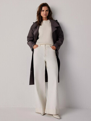 mint velvet silver grey shawl collar coat