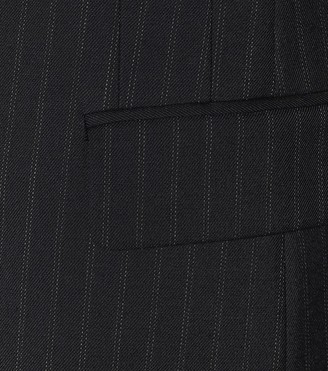 Dries Van Noten Striped wool-blend blazer