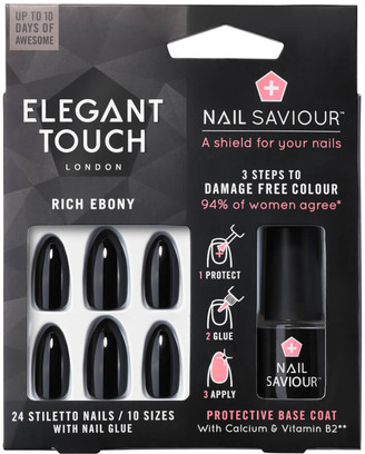 Elegant Touch Nail Saviour - Rich Ebony