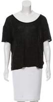 Thumbnail for your product : IRO Short Sleeve Crew Neck Top