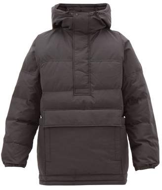 Snow Peak Pullover Down-filled Technical Hooded Jacket - Mens - Black