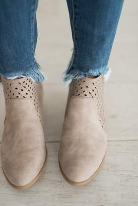 Weekday Booties - Taupe