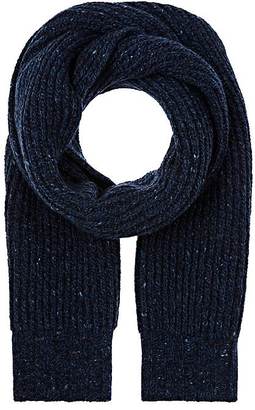 Barneys New York MEN'S DONEGAL TWEED KNIT SCARF
