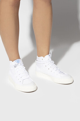 adidas 'Nizza Hi RF' High-top Sneakers Women's White - ShopStyle