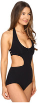 Thumbnail for your product : Proenza Schouler Halter Neck Cut Out One-Piece