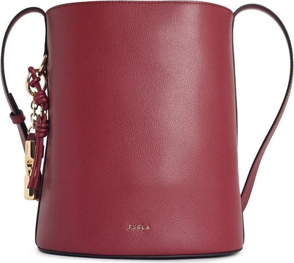 Furla Roxie S Logo Detail Bucket Bag