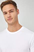 Thumbnail for your product : Next Mens Green Short Sleeve Stripe Revere Shirt