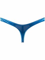 Thumbnail for your product : Maison Close Blue Angel string thong