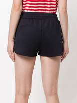 Thumbnail for your product : MSGM banded runner shorts