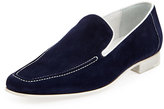 Thumbnail for your product : Donald J Pliner Nor Men's Suede Slip-On Loafer, Navy