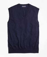 Thumbnail for your product : Brooks Brothers Saxxon Wool Sweater Vest