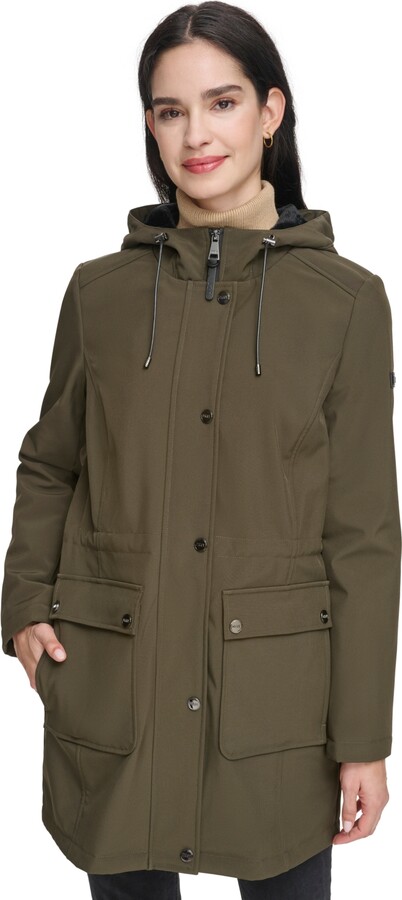 dkny anorak raincoat