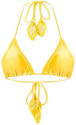 Martha Medeiros triangle bikini top